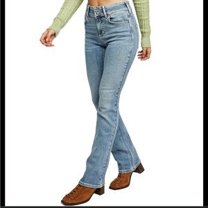 Free people bootcut jeans